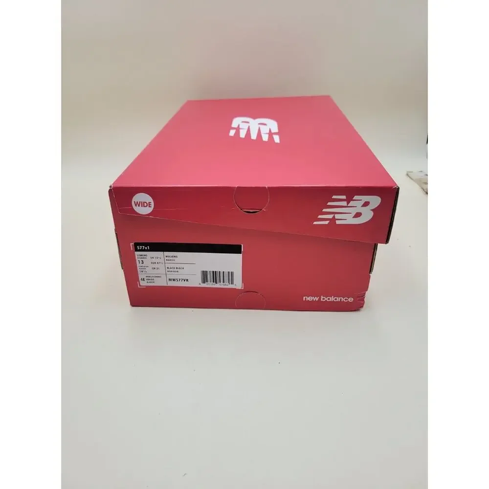 New Balance 577 Men's Athletic Size 13 Black Original Box Included